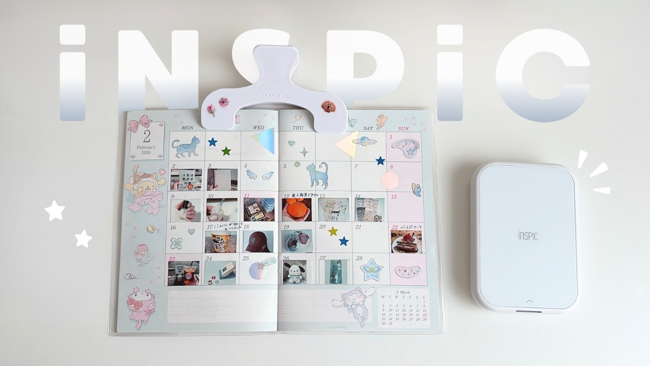 【iNSPiC】ダイソーの手帳を使って購入品記録｜印刷方法や色味についても