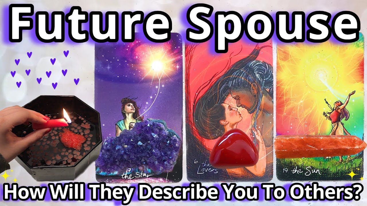 CANDLE🕯💖HOW WILL YOUR 💕FUTURE SPOUSE💕DESCRIBE YOU TO OTHERS?💖🕊Pick a Card Tarot Reading #pickacard