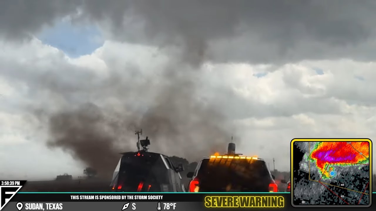 INSIDE Big Texas Tornadoes - Live As It Happened