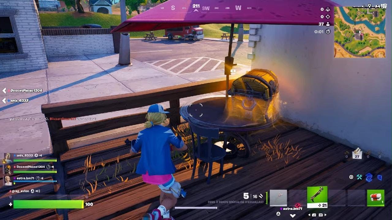 Fortnite but de faire TOP 1