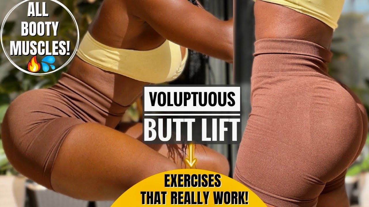 30 MIN VOLUPTUOUS BOOTY~ Начни развивать ягодицы, без оборудования