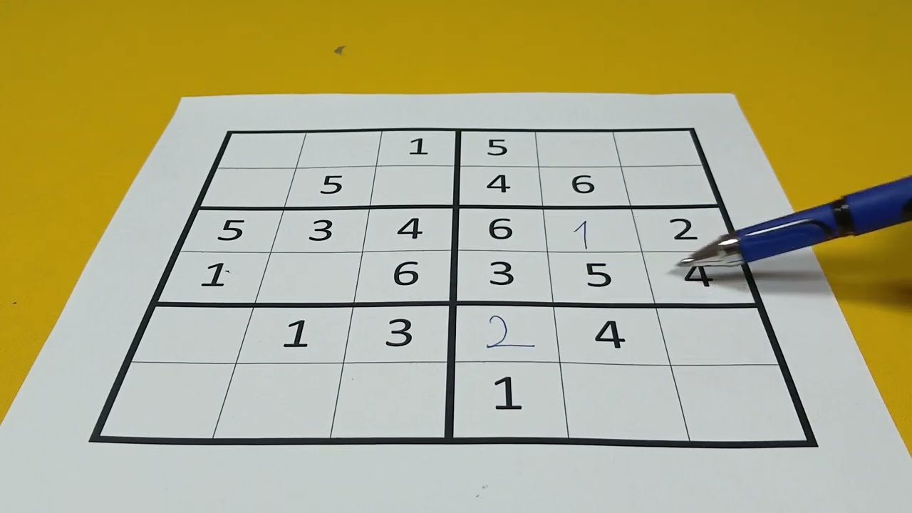 BASİT ANLATIMIYLA 6X6 SUDOKU