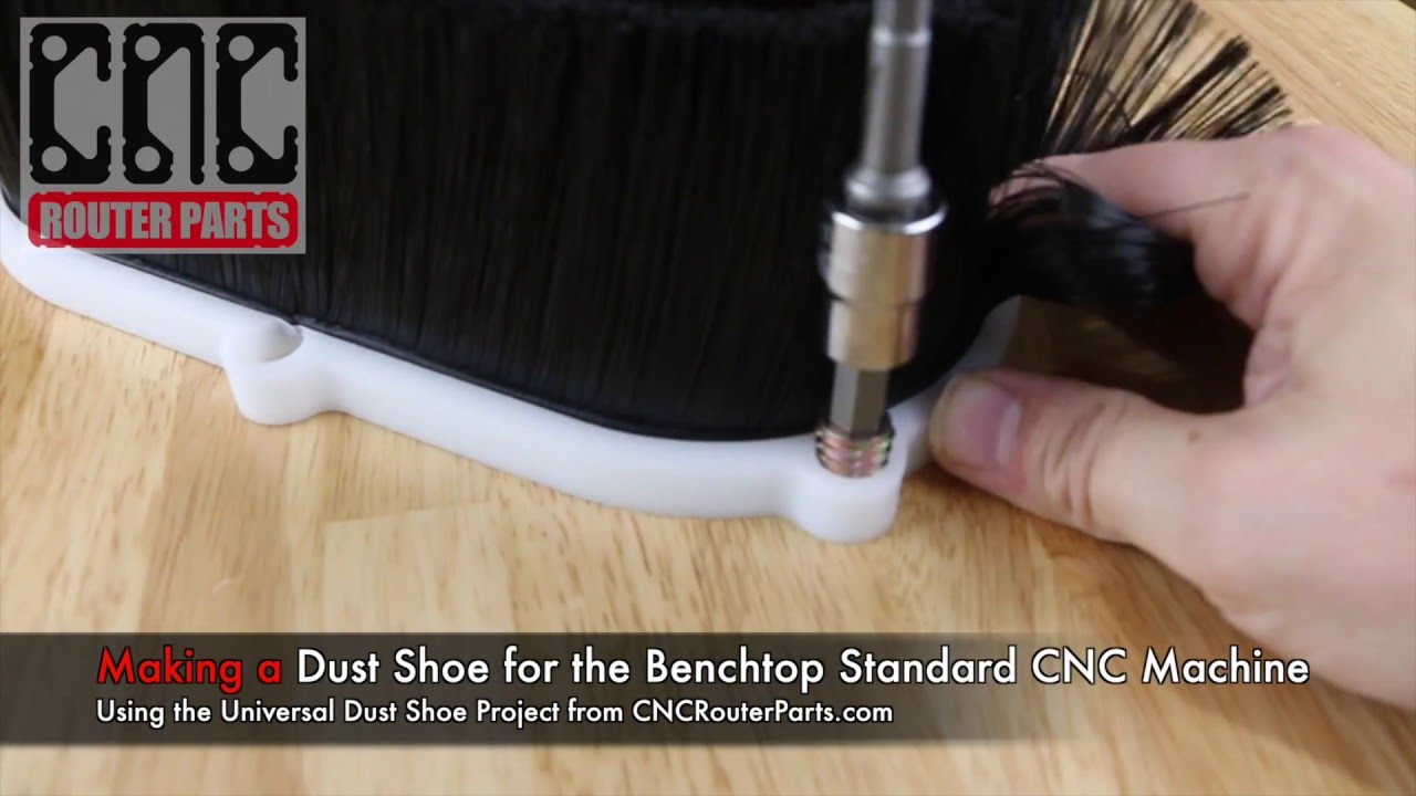 Making a DIY Dust Shoe for the Benchtop Standard CNC Machine
