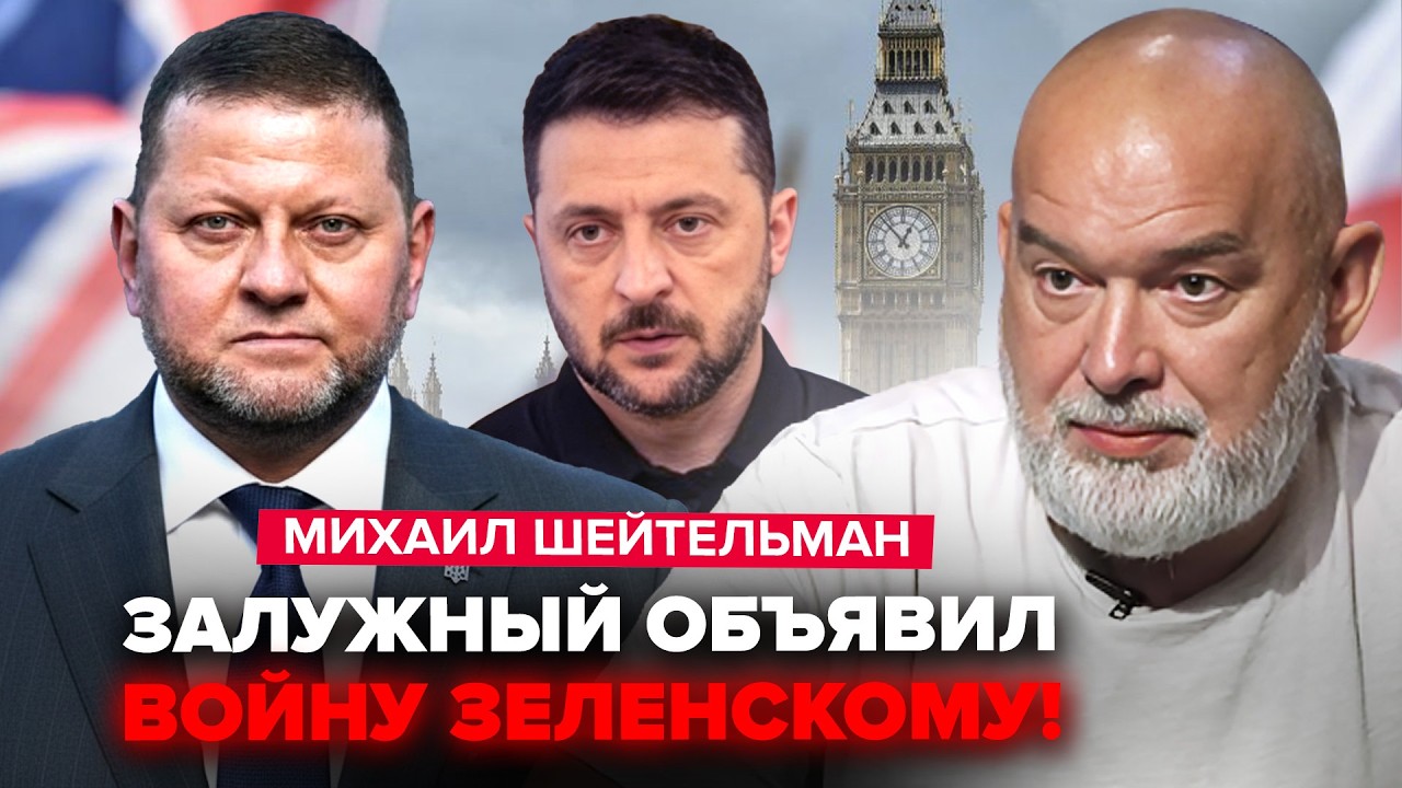 😮ШЕЙТЕЛЬМАН: Залужный ШОКИРОВАЛ новым сливом о войне! Зеленский НЕ ХОТЕЛ, чтобы это ВСПЛЫЛО