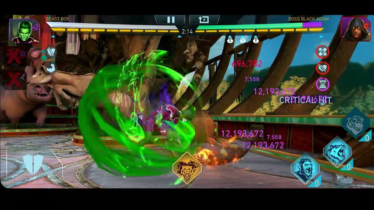 Ancient Judgment Boss Black Adam Injustice 2 mobile