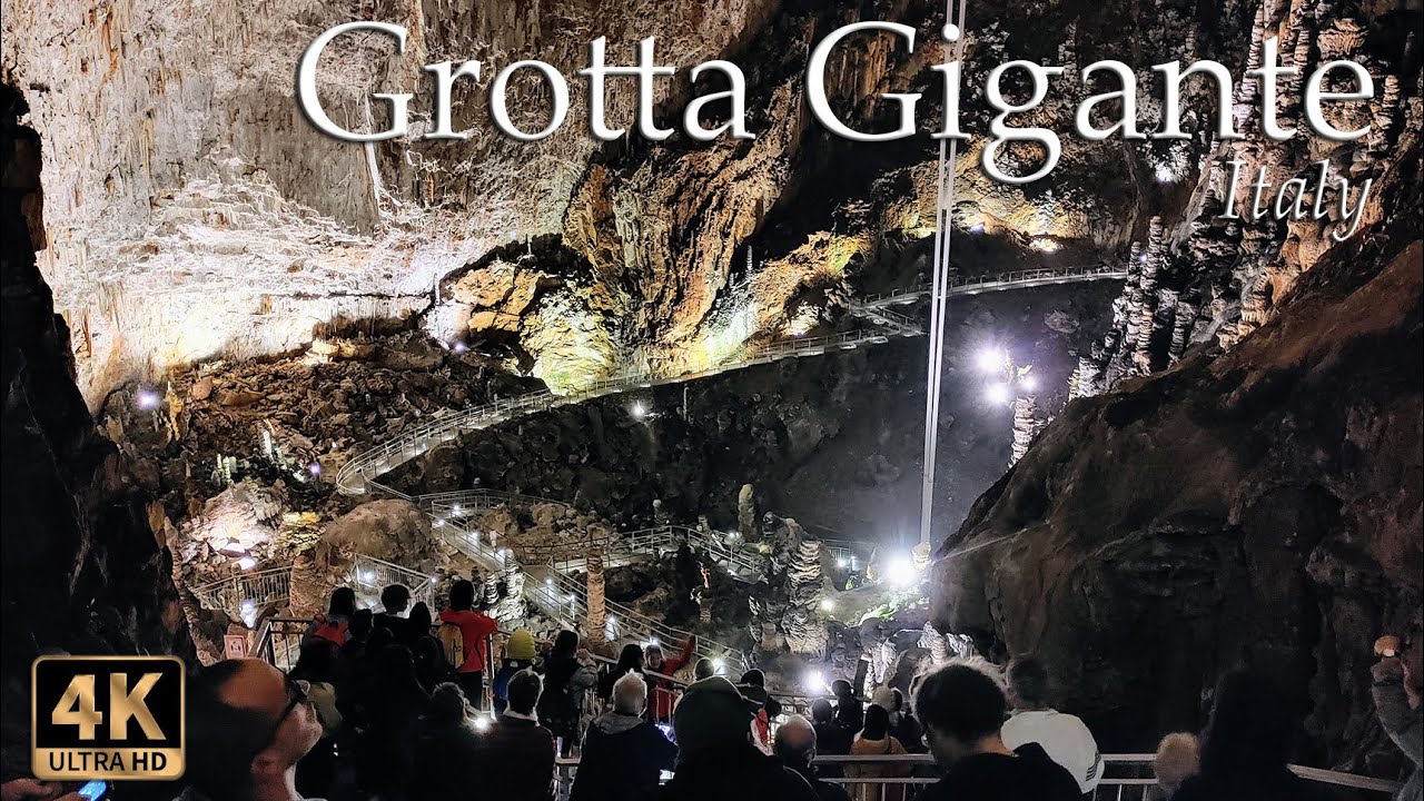 The Grotta Gigante (Giant Cave) -  Italy Walking Tour