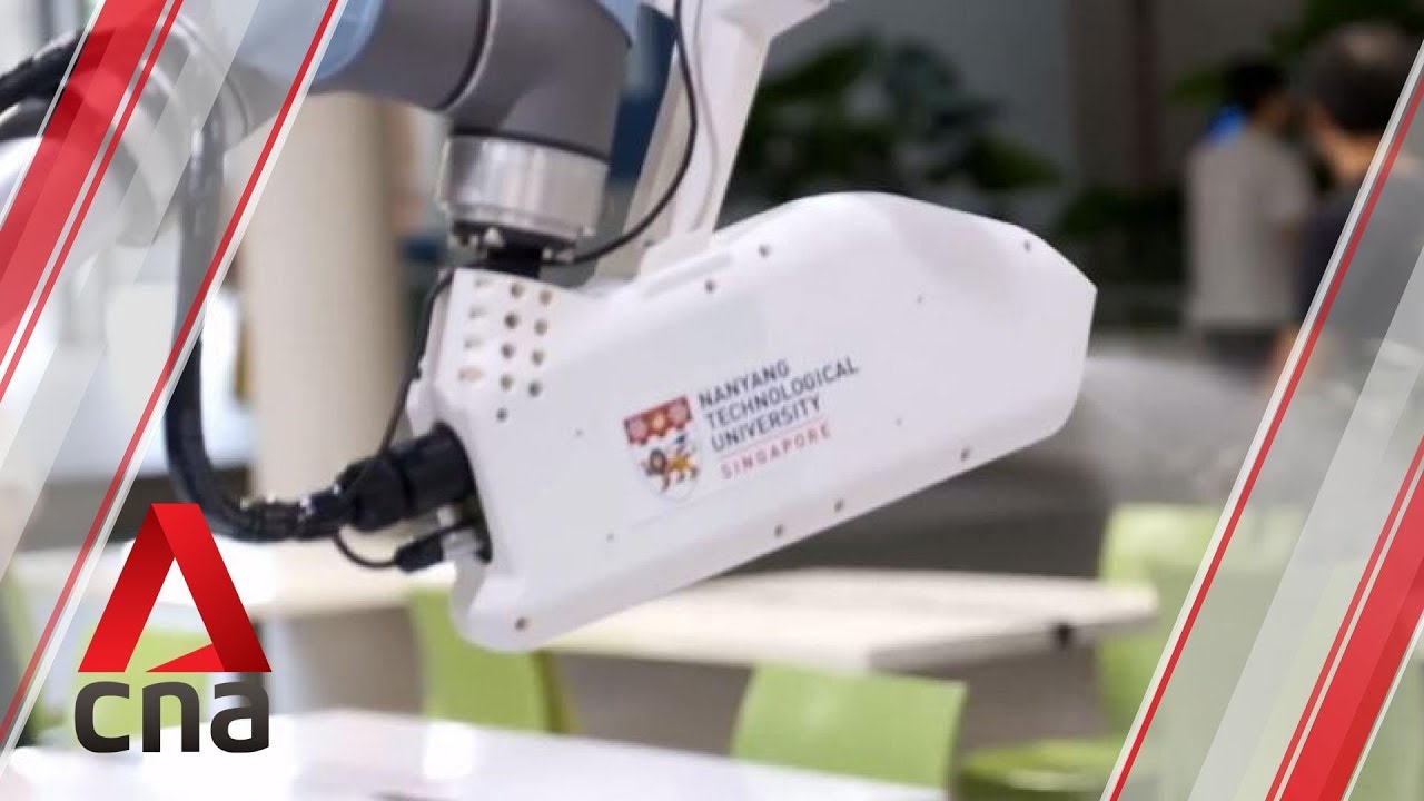 COVID-19: NTU builds disinfection robot to meet demand for deep cleaning services