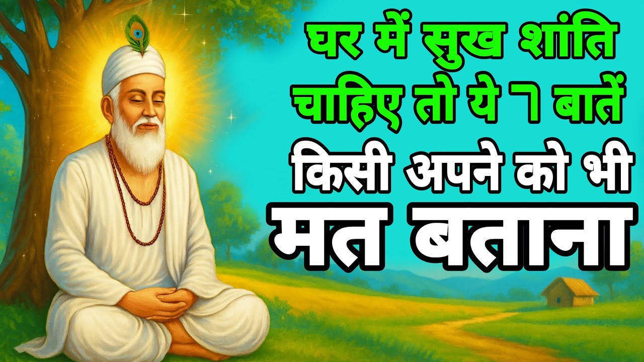 घर में सुख और शांति का रहस्य  ll  Secret of Peace and Harmony in Family
