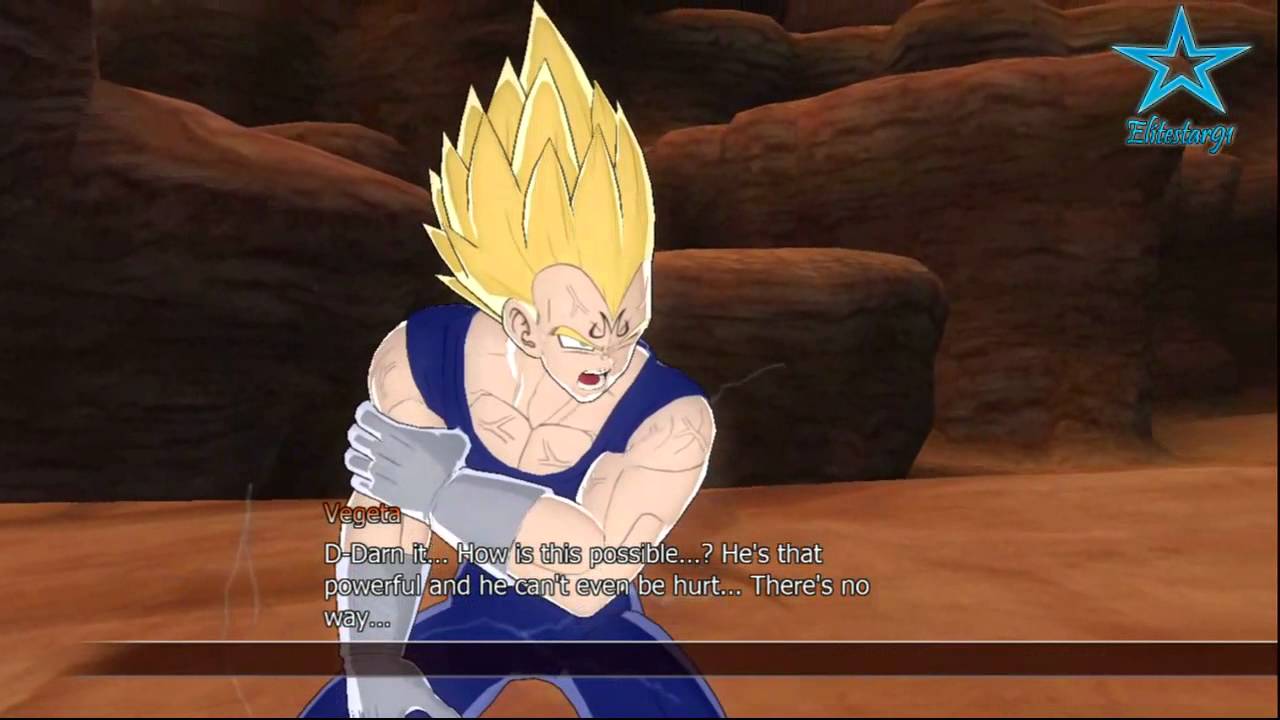 Dragonball Raging Blast: Majin Vegeta Vs Buu Story