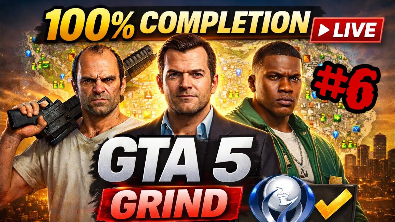 GTA V 100% Completion Gameplay Walkthrough EP 6