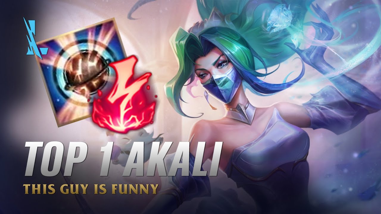 Wild Rift AKALI - TOP 1 Crystal Rose Akali S15 Ranked Gameplay + Build