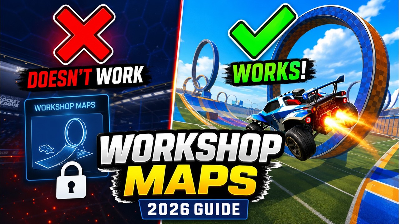 How To Play Workshop Maps in Rocket League (Easy Guide 2026)
