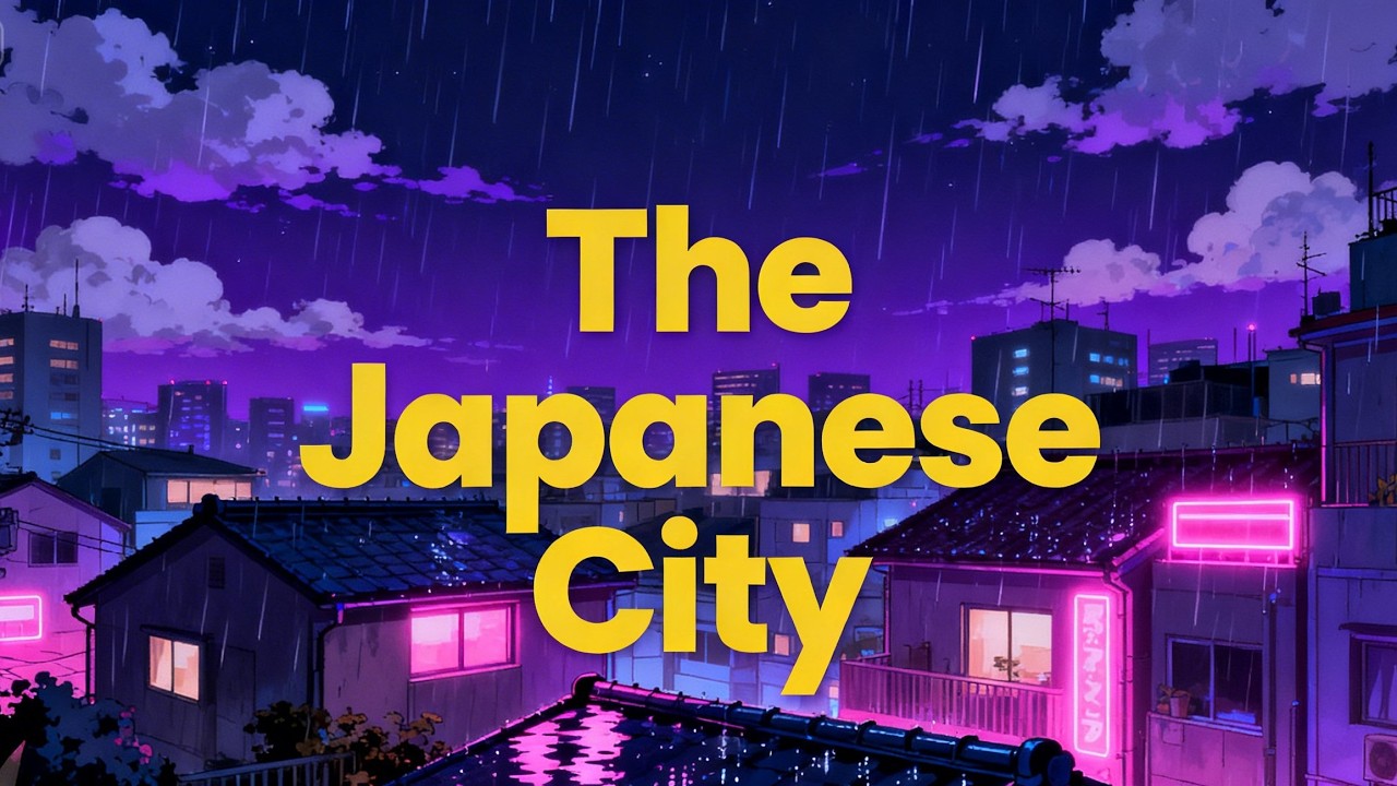This Tokyo Rain Lofi Makes Night Work So Peaceful 🌙 | 作業用BGM