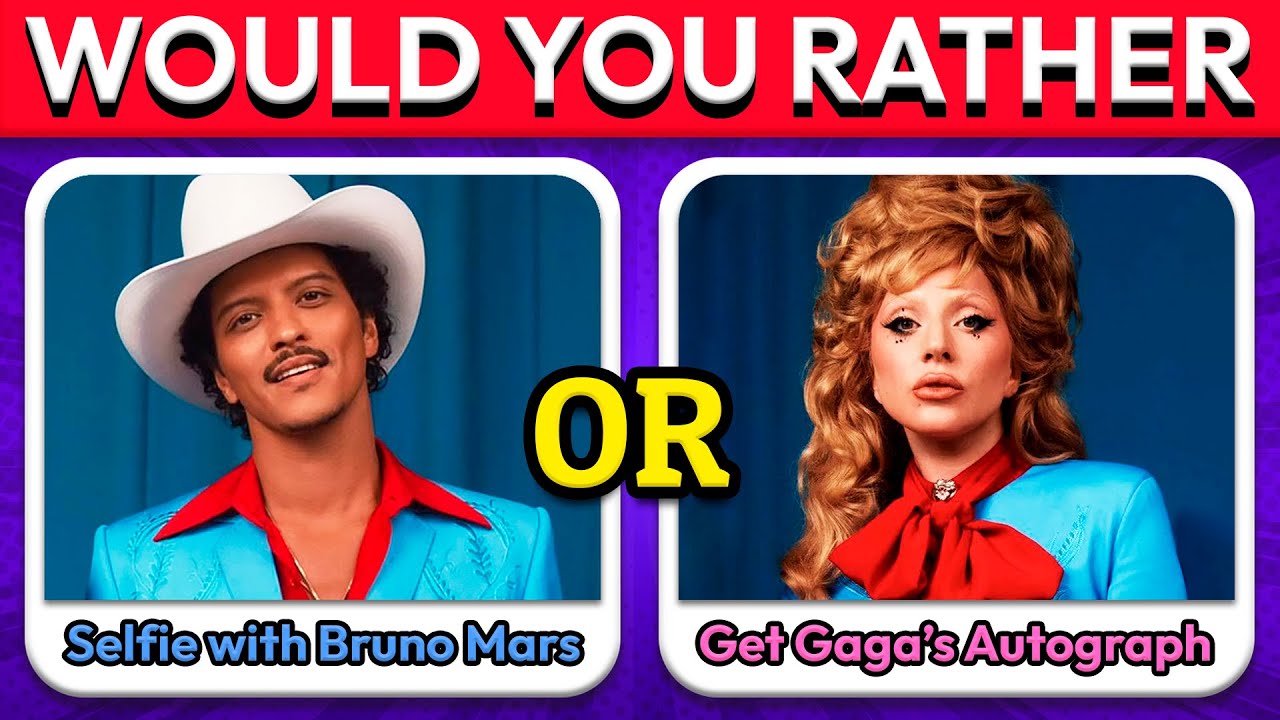 Would You Rather - Celebrity Edition | Celebrity Quiz