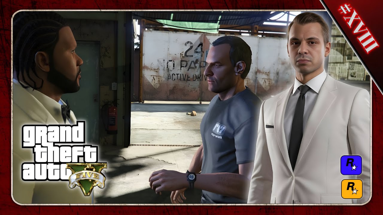 Прохождение GTA V #18 угон ексклюзивных авто №3 и разборки на стройке