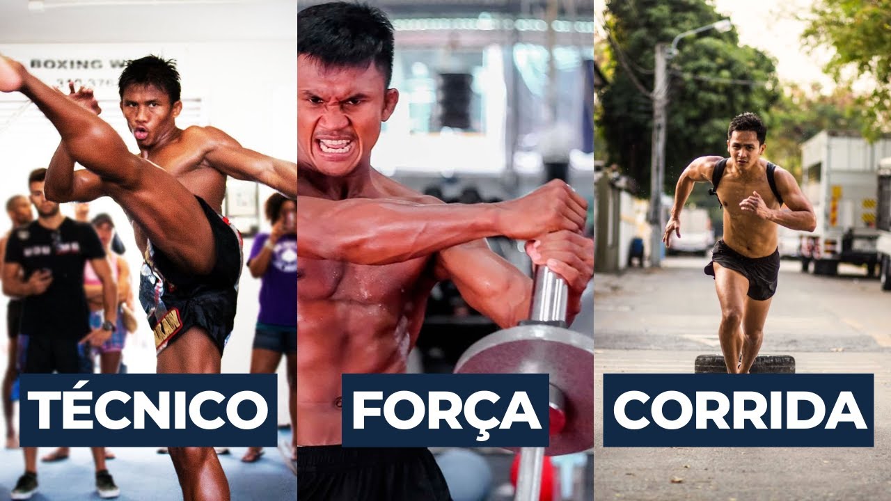 COMO DIVIDIR OS TREINOS DE MUAY THAI, FORÇA E CORRIDA?