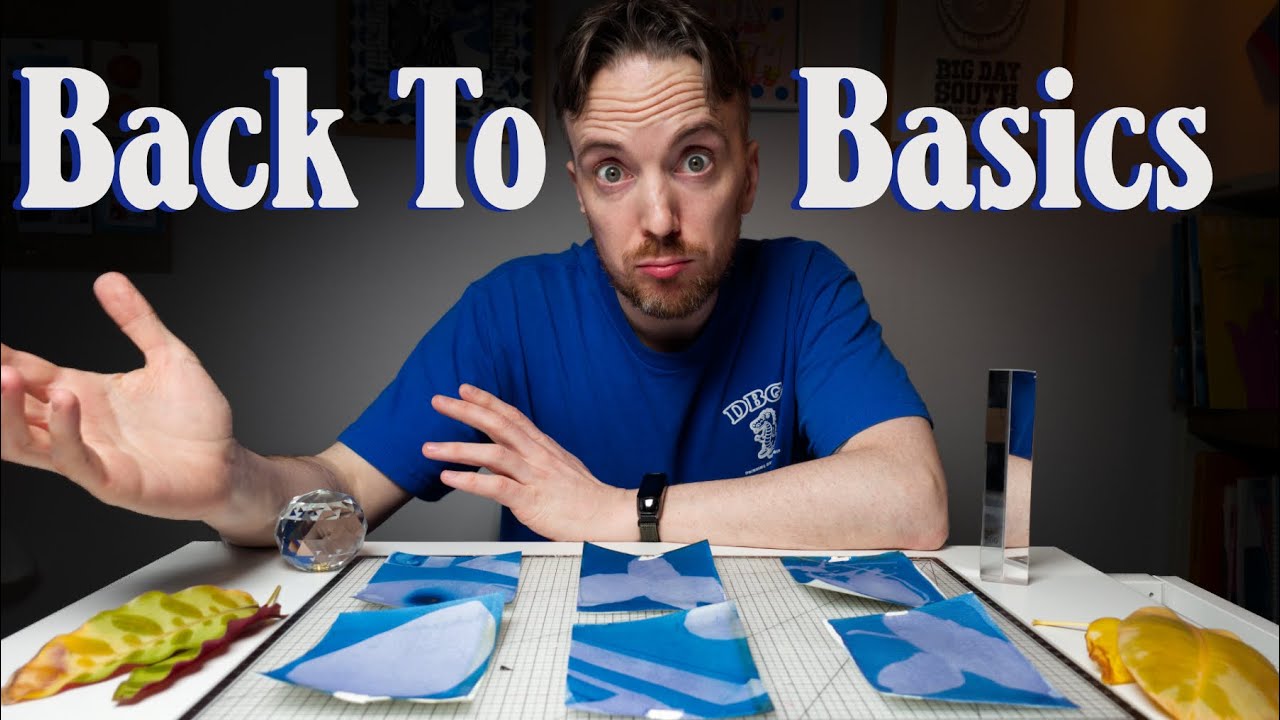 I Removed the Complicated Part of Cyanotype