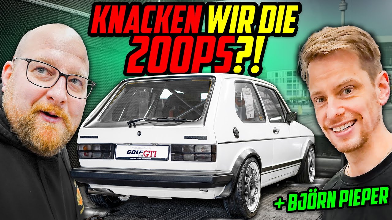 Es wird SPANNEND! - Golf 1 GTI 2.0 16V Weber - Die WAHRHEIT auf dem PRÜFSTAND!