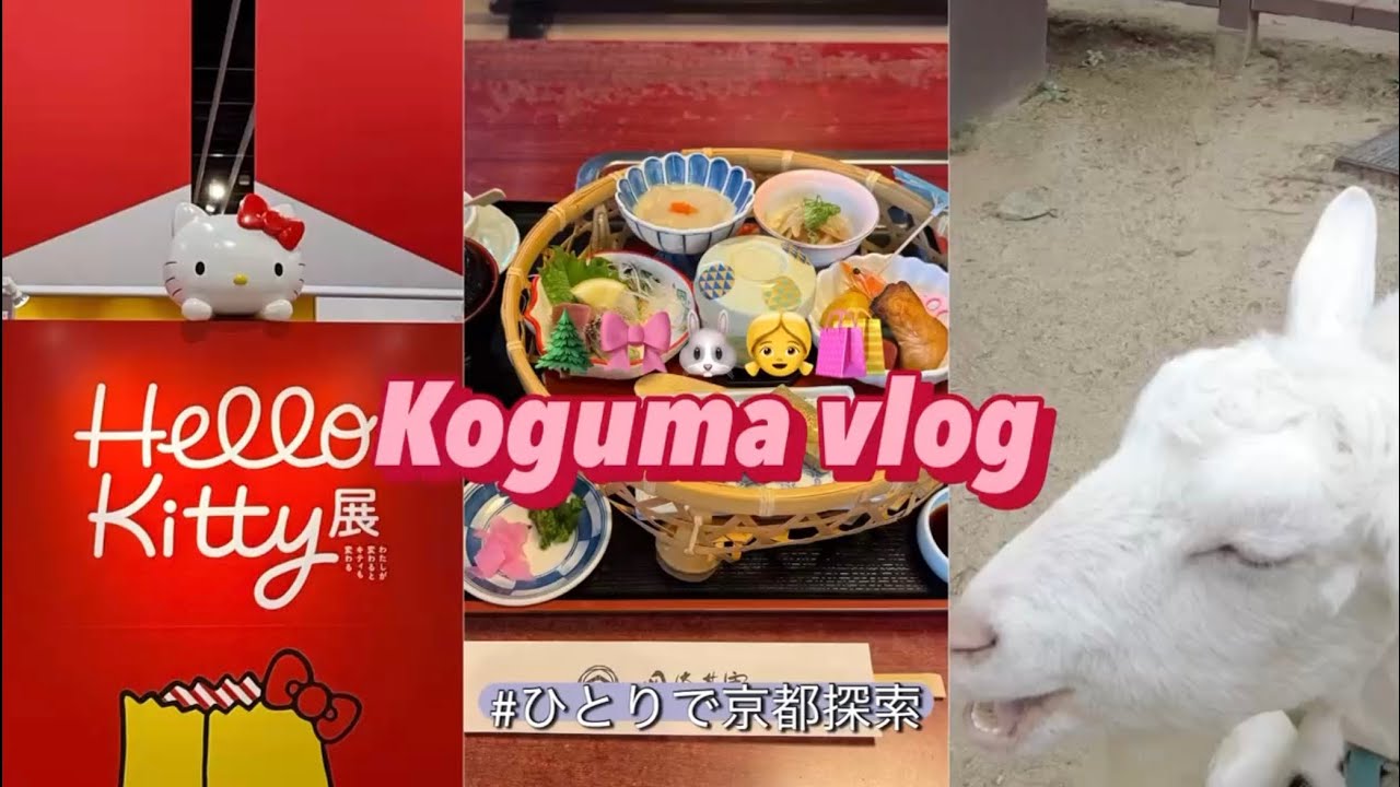 【京都編vlog】ひとりで京都探索