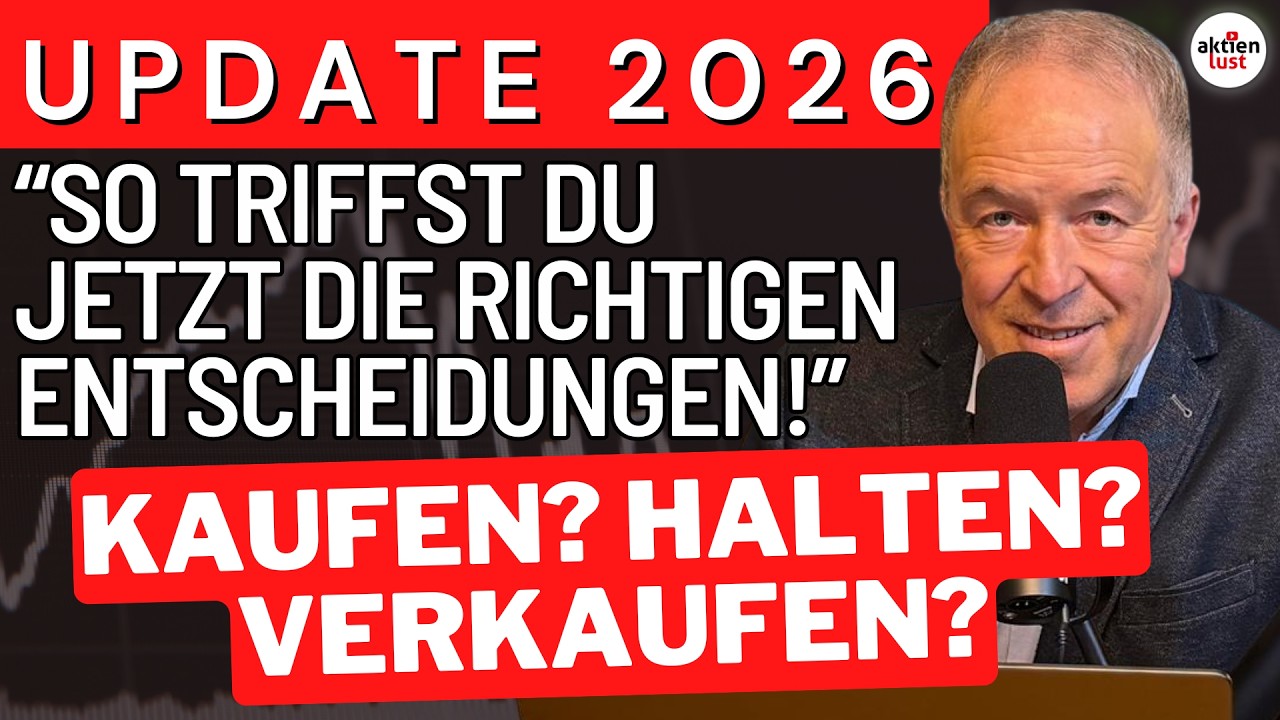 So triffst Du jetzt die richtigen Entscheidungen! Kaufen? Halten? Verkaufen? 📈