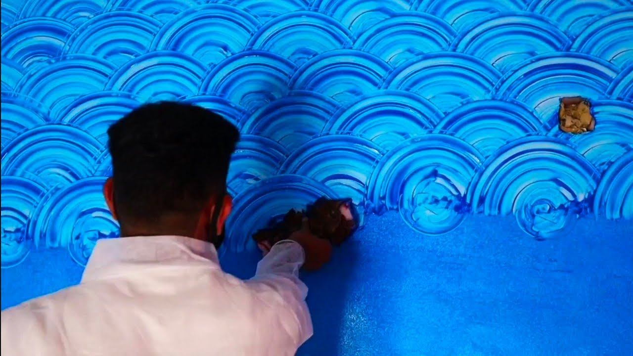 Royale Play Asian Paint new design dish  Chandigarh Panchkula best painter working gaffar tech