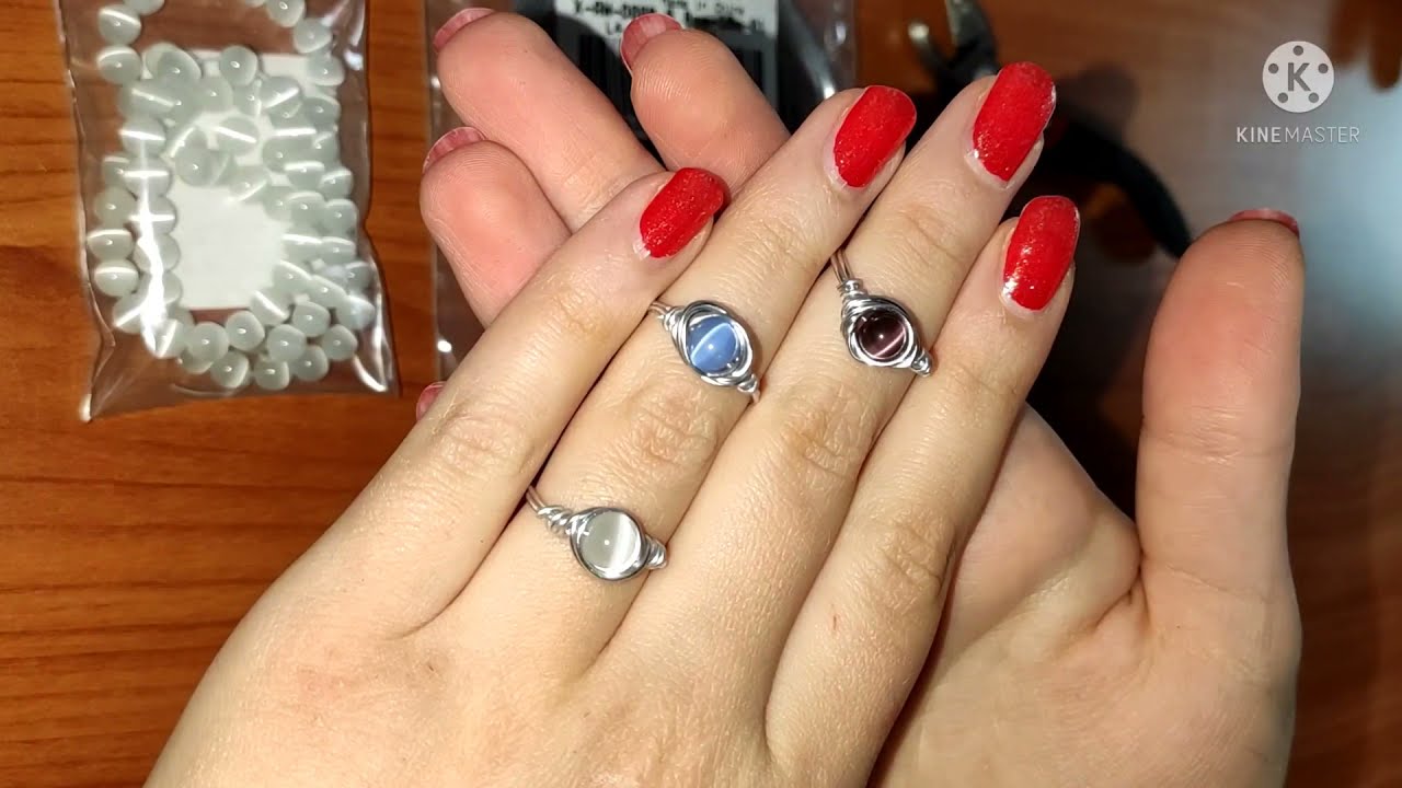 ANELLI CON LA TECNICA WIRE- Collab. Lbeads