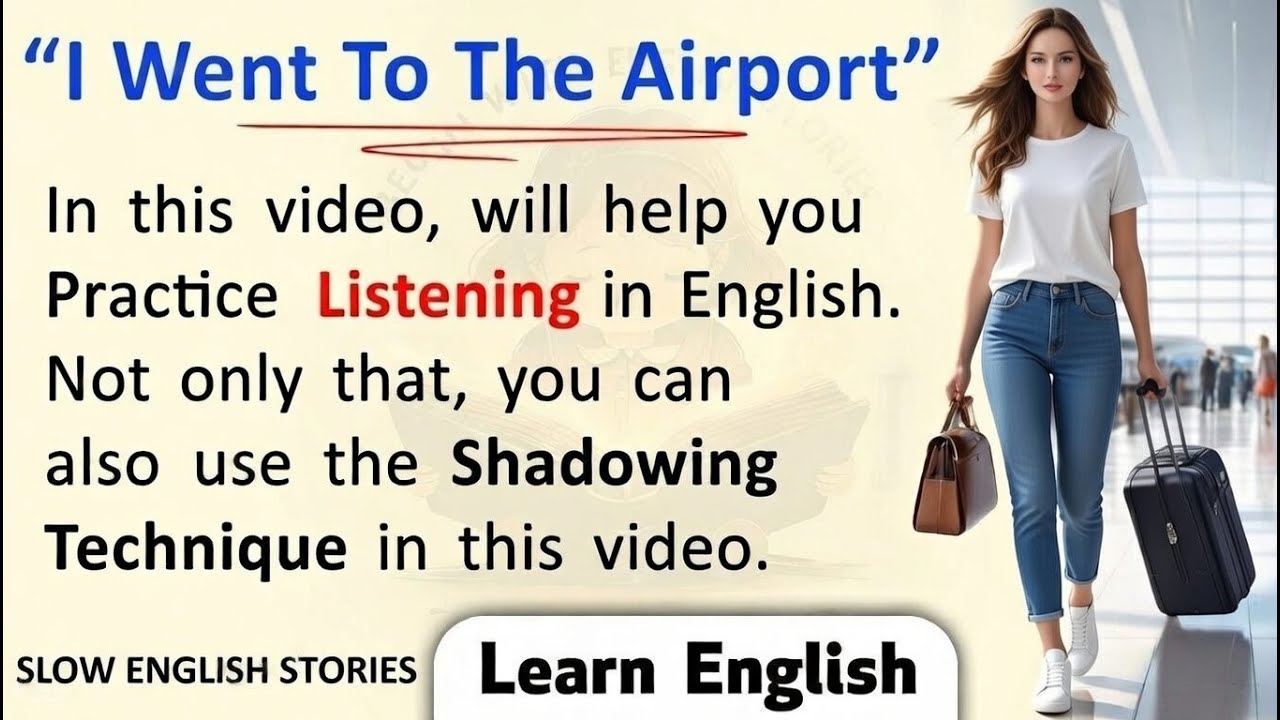 Improve your English with Shadowing Technique 🤩 Easy method to Learn English | English Story