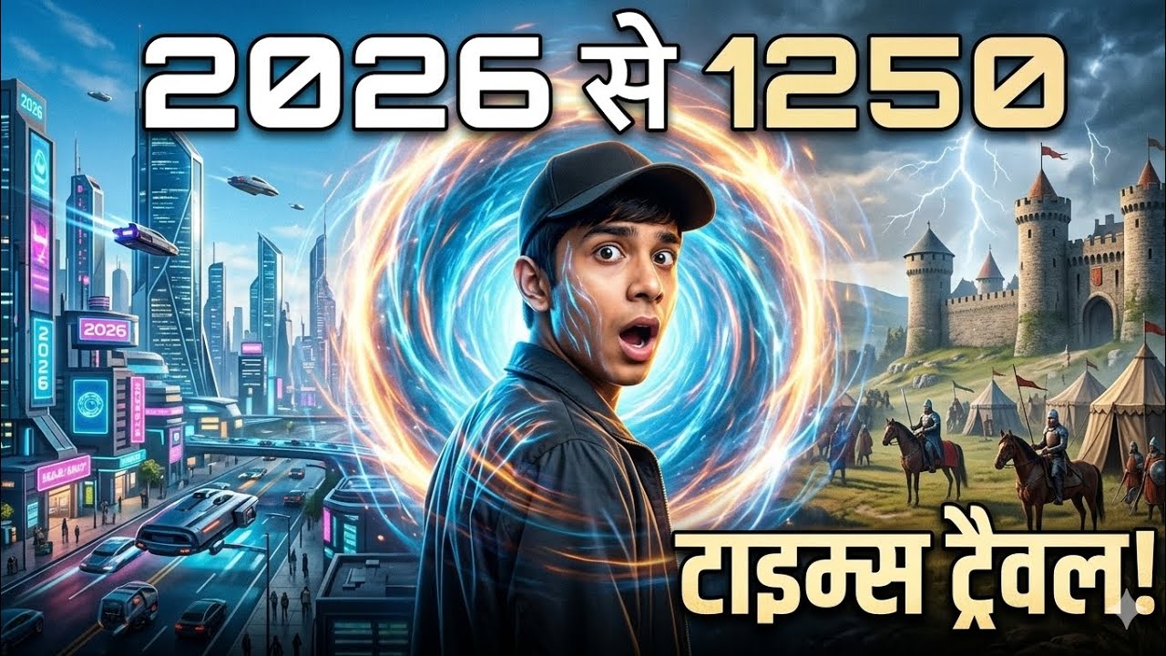 🔥 “मैं गलती से 2026 से 1250 साल पीछे चला गया! 😱 | Time Travel Cinematic Story”|kailash vlog 009
