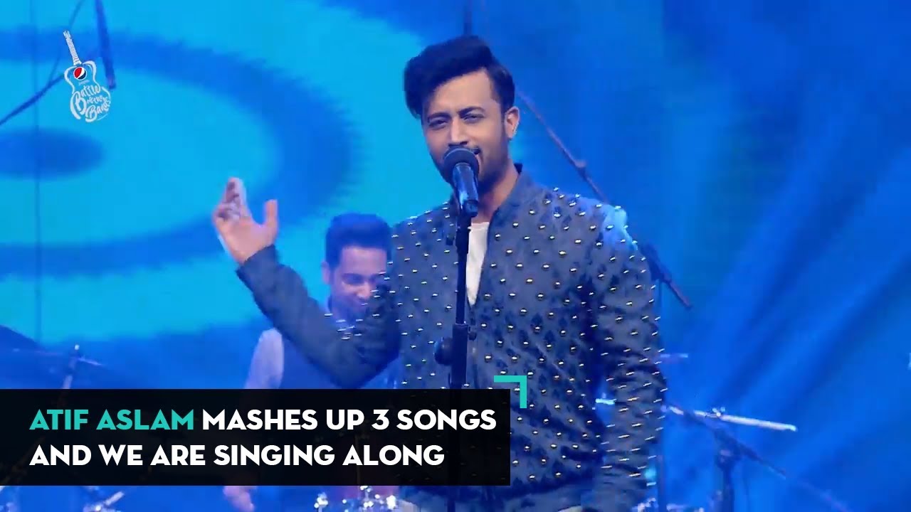 Atif Aslam Mash up | Mahi Ve | Meray Watan - Pepsi Battle Of The Bands Final Episode