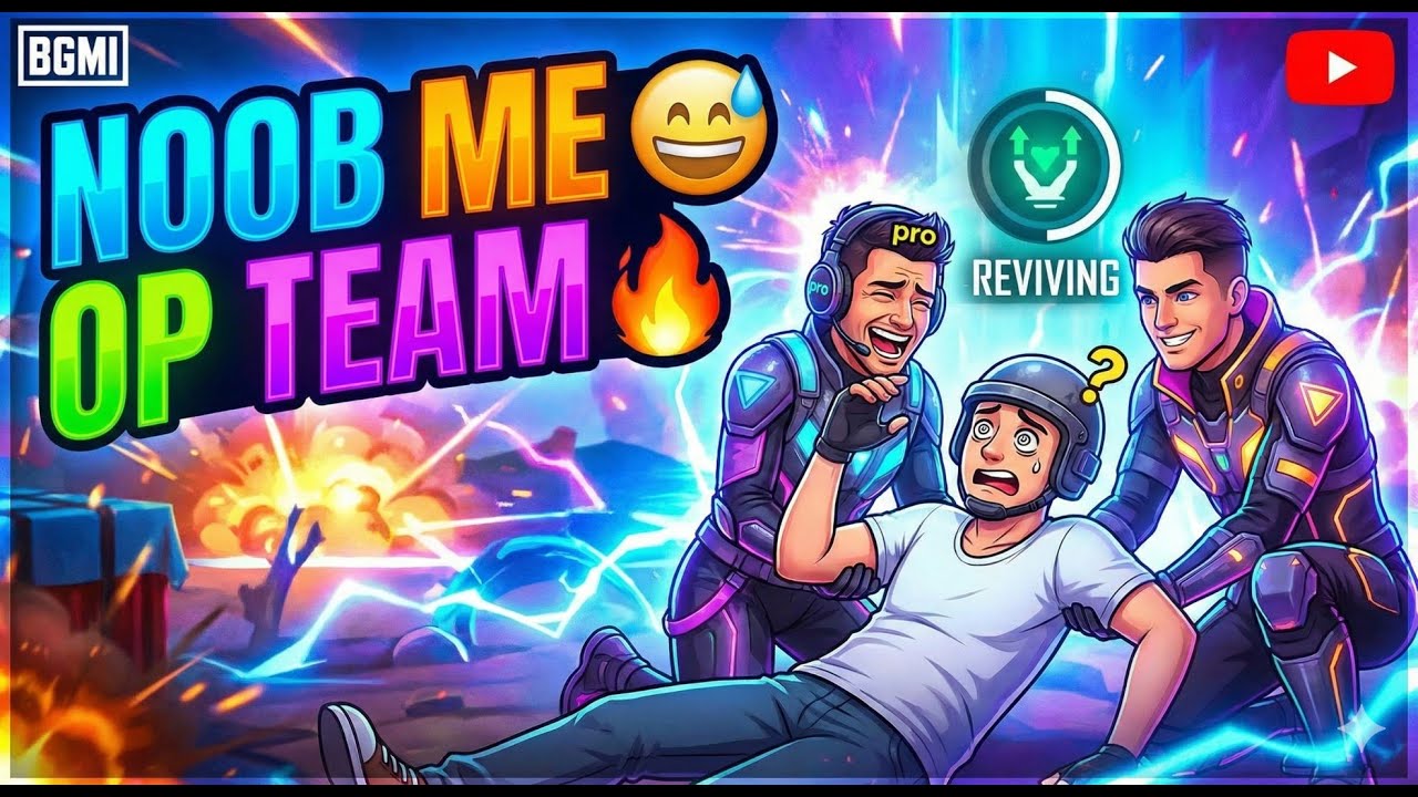 BGMI Live 🔥 | Squad Carrying Me Again 😭😂