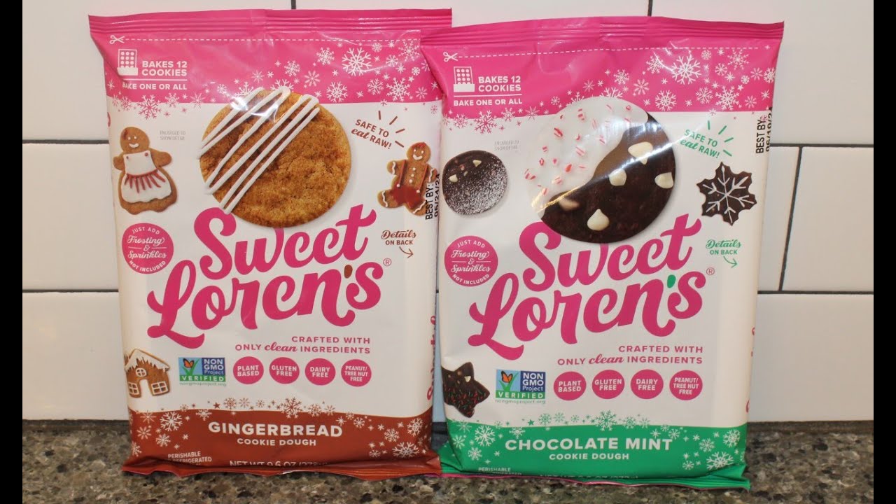 Sweet Loren’s Cookie Dough: Gingerbread & Chocolate Mint Review