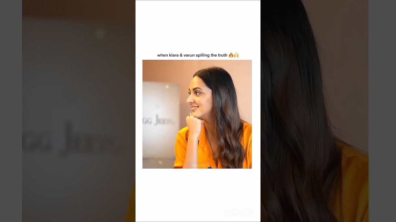when kiara & varun spilling the truth #kiaraadvani #edit #bollywood #trending #shorts  #varundhawan