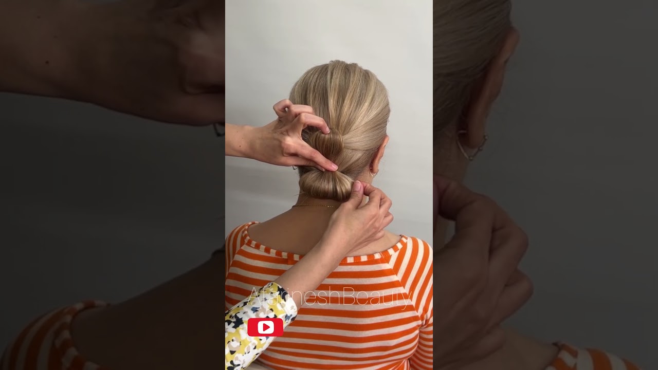 The Most Beautiful Updo ✨ So Simple, It's Unreal!