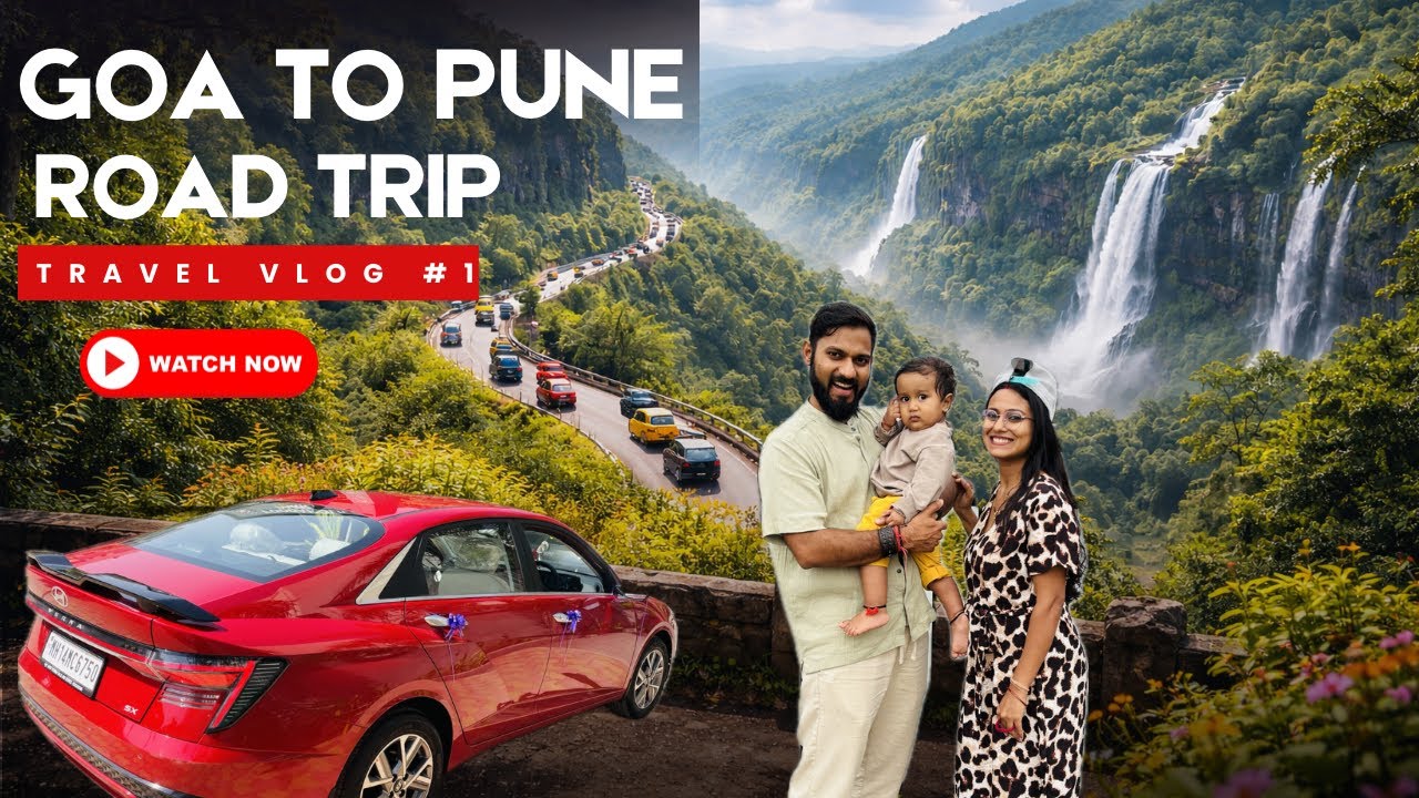 Goa to Pune Road Trip via Amboli Ghat | Scenic  Drive Experience 🚗 