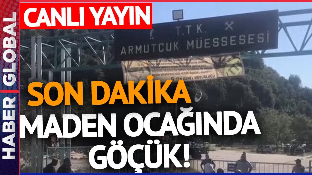 CANLI I Son Dakika: Zonguldak'ta Maden Ocağında Göçük Meydana Geldi