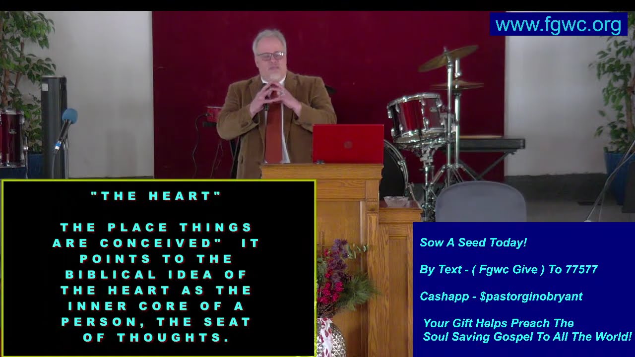 Sermon - How's your heart?   Pastor Gino Bryant