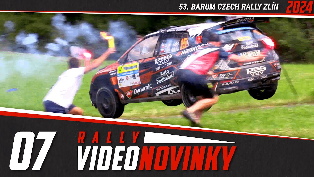 53. Barum Czech Rally Zlín 2024 - 🎥⁣ VIDEONOVINKY 07 - průjezdy a rozhovory v cíli