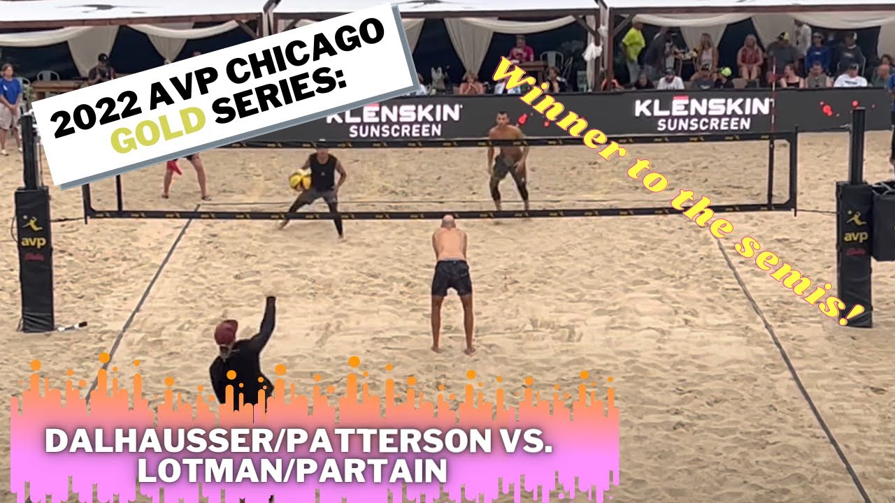 Dalhausser/Patterson vs. Lotman/Partain - 2022 AVP Chicago Gold Series