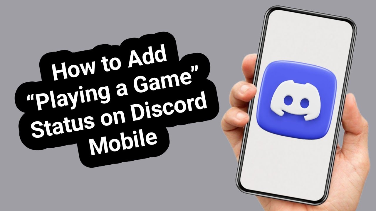 Как добавить статус &laquo;Играю в игру&raquo; в Discord Mobile (Руководство 2025)