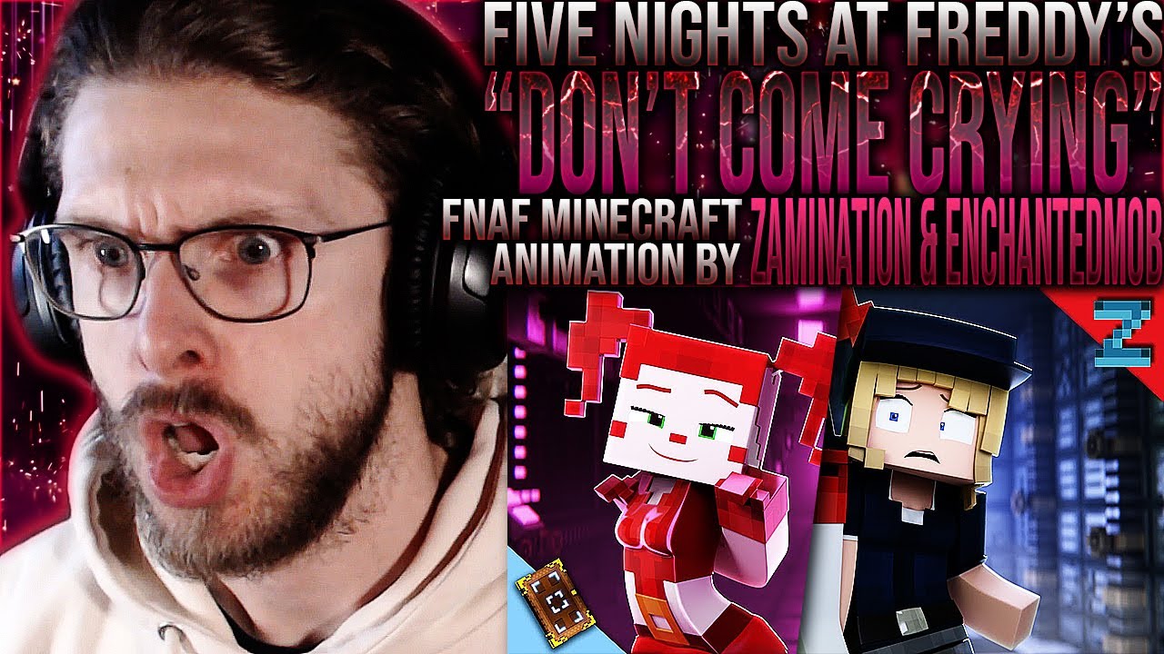 Vapor Reacts #1205 | FNAF SL MINECRAFT ANIMATION 