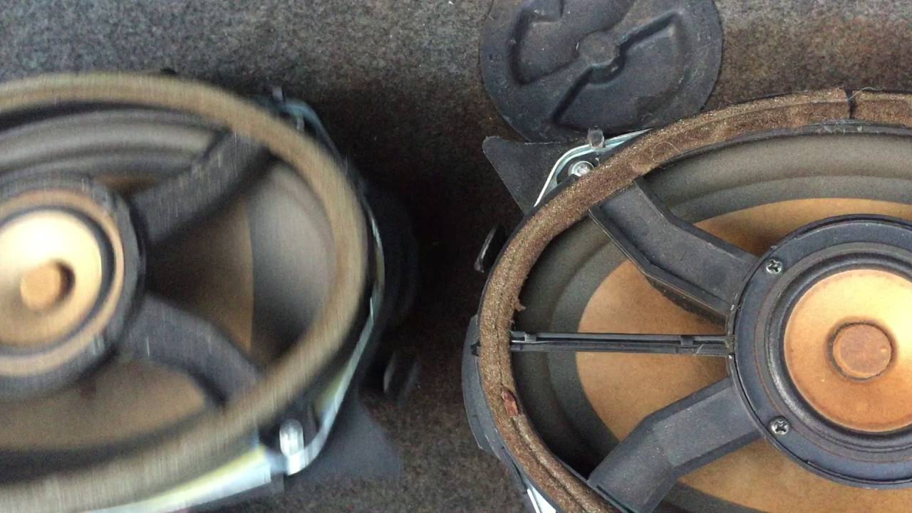 Pontiac Grand AM to Pontiac G6 Monsoon Rear Speaker Swapping