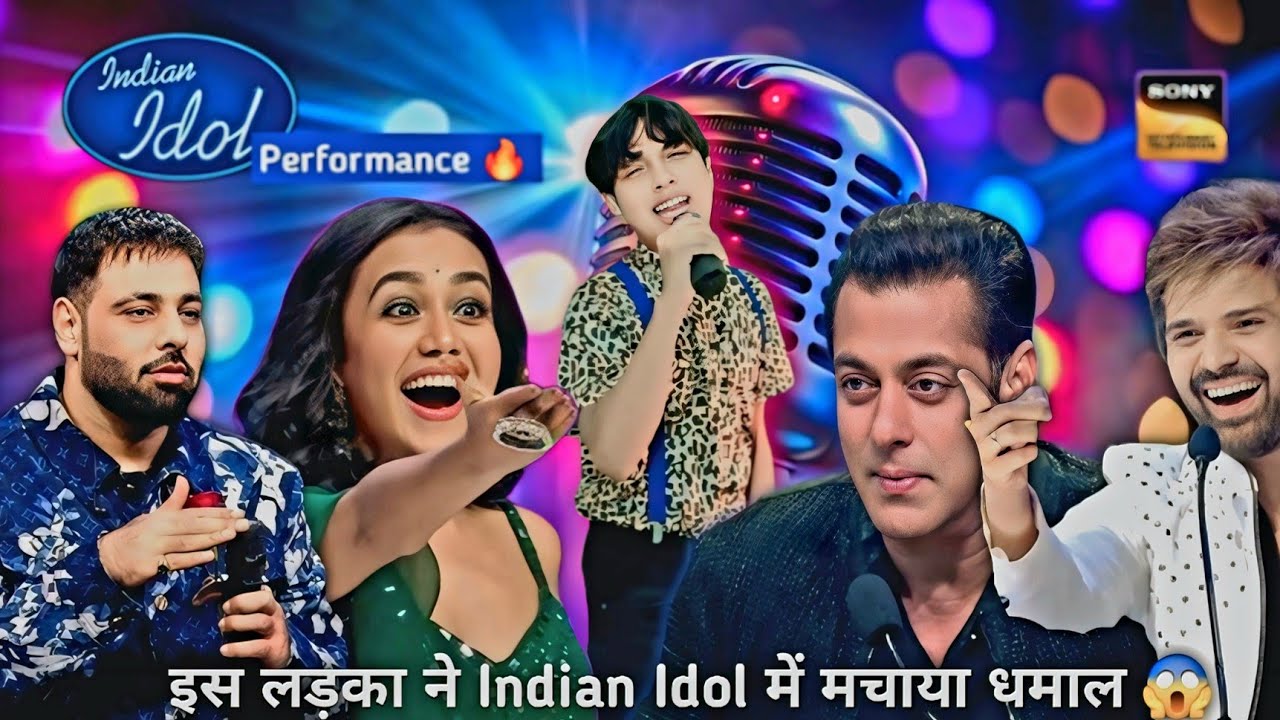 Salman sir ka gana indian idol में Teri chunariya Dil Le gayi 😱 | indian idol धमाकेदार परफॉर्मेंस | 