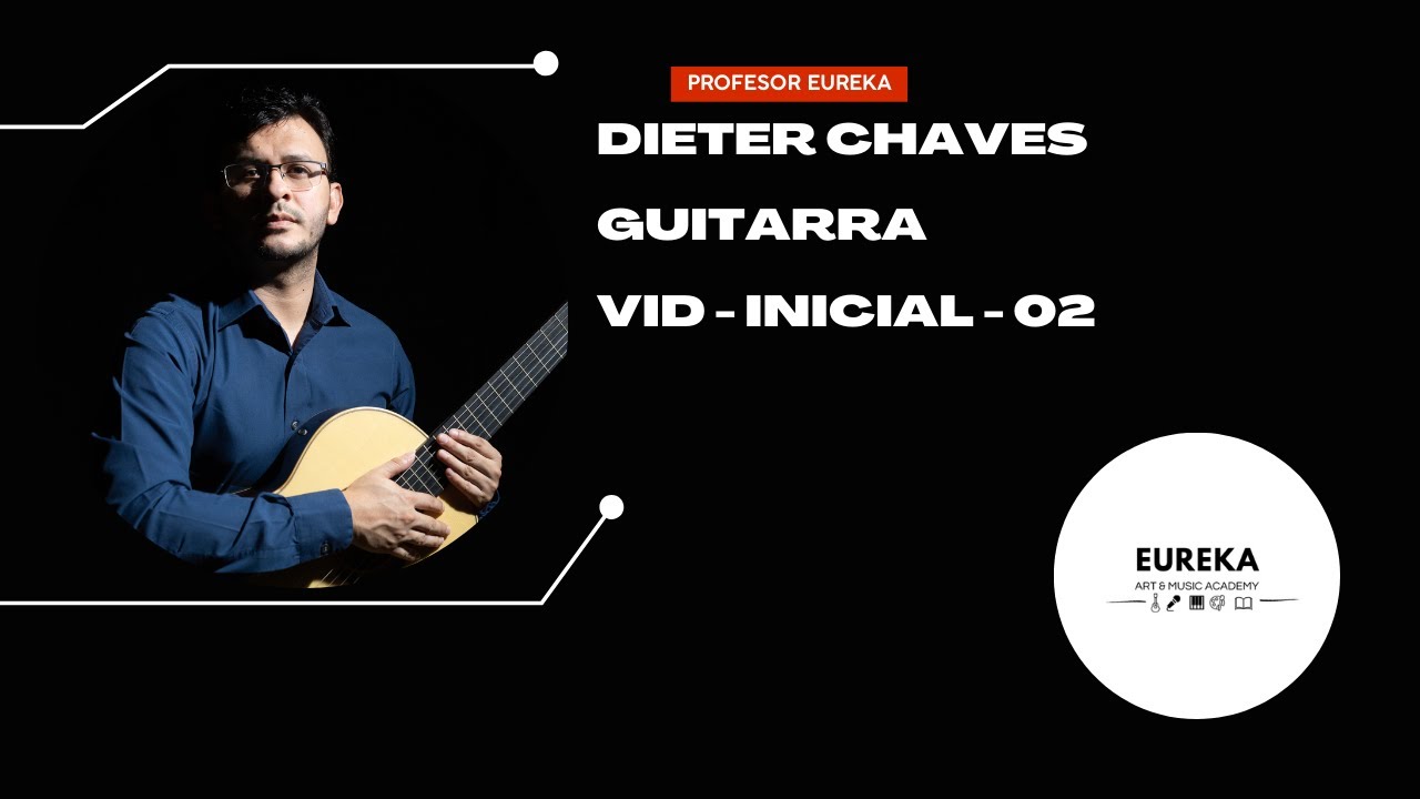Primeras lecciones - 02 - Guitarra Inicial - Dieter Chaves - Academia Eureka