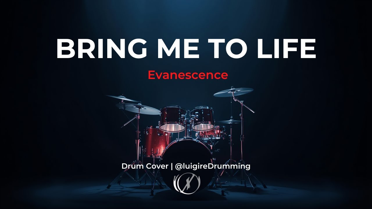 Drum Cover - Bring me to life - Evanescence
