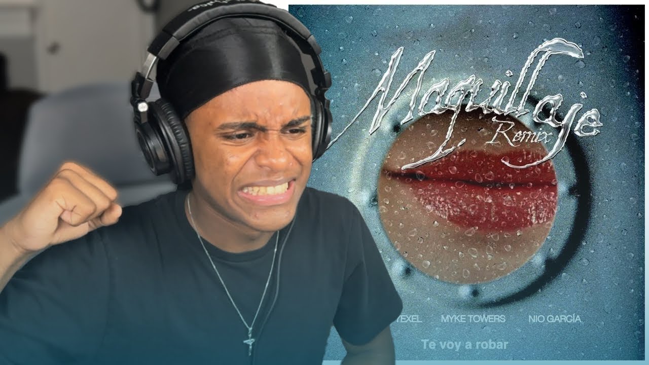(REACCION) Renn, Myke Towers, Nio Garcia, Yexel - MAQUILLAJE (REMIX) [Official Visualizer]