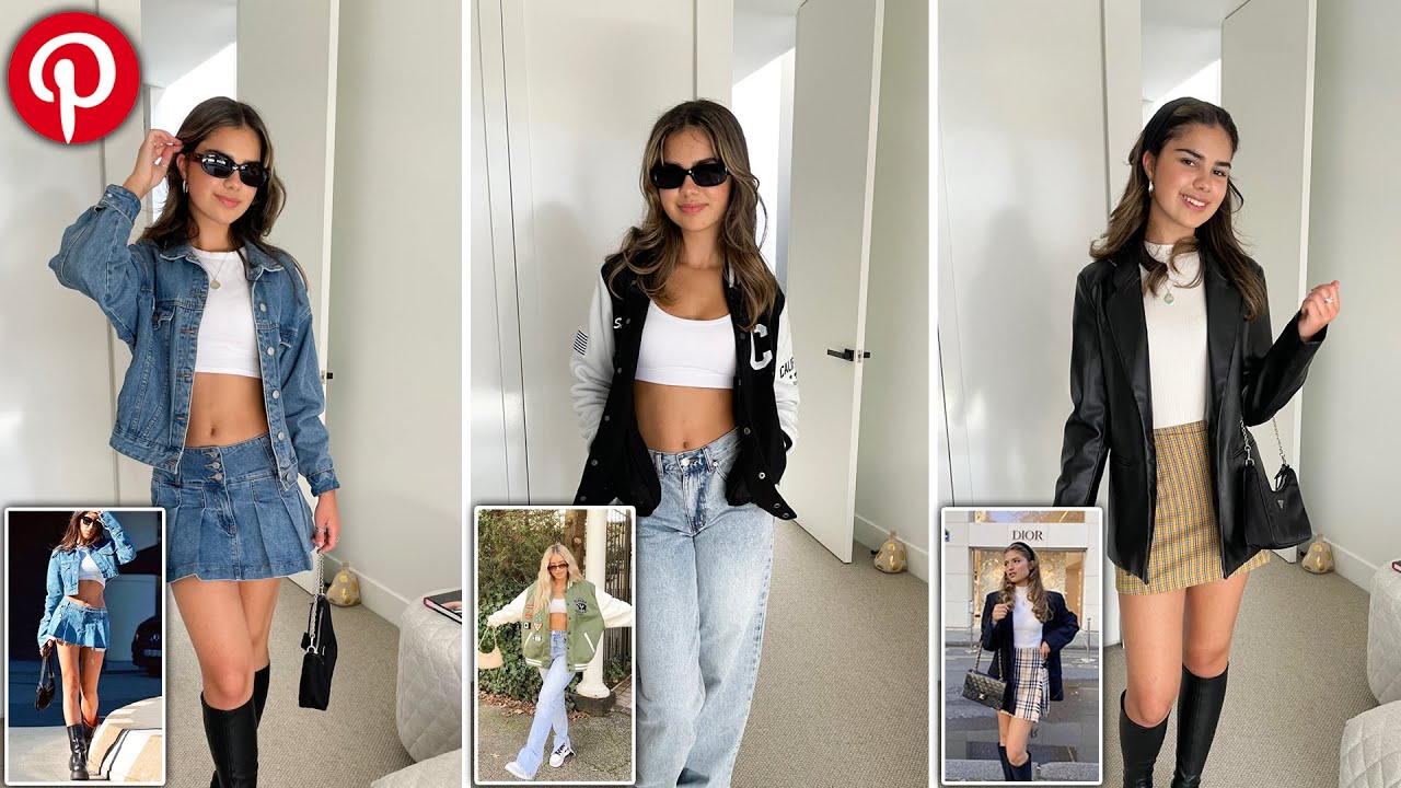 Recreating More Pinterest Outfits | Grace's Room