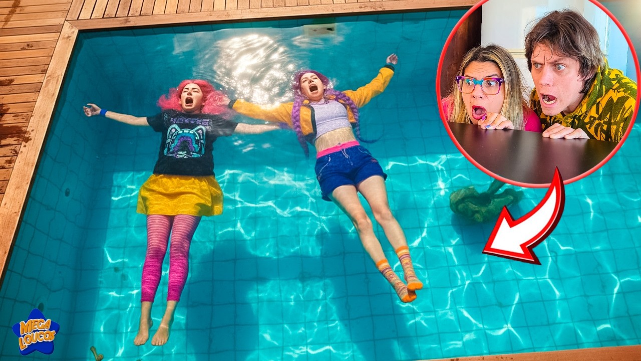 ENCONTRAMOS AS GUERREIRAS DO KPOP DENTRO DA PISCINA DE UM JEITO ASSUSTADOR