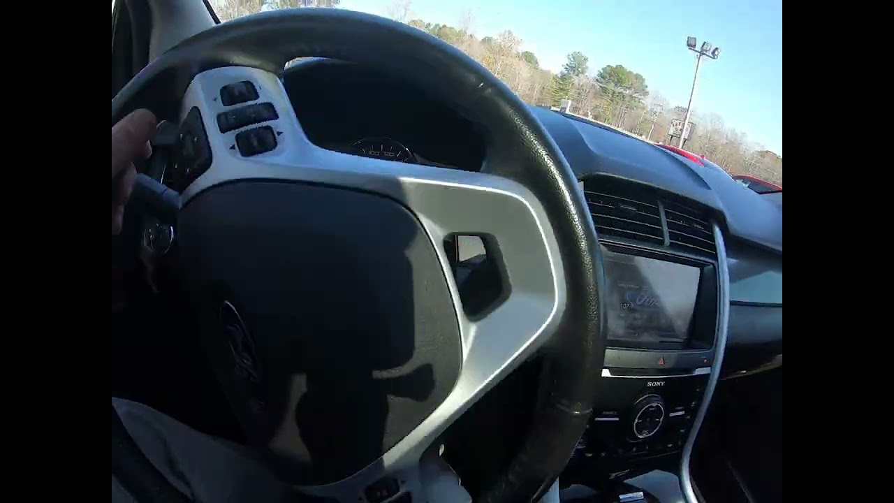 STOCK: A80836 2011 FORD EDGE SPORT TEST DRIVE