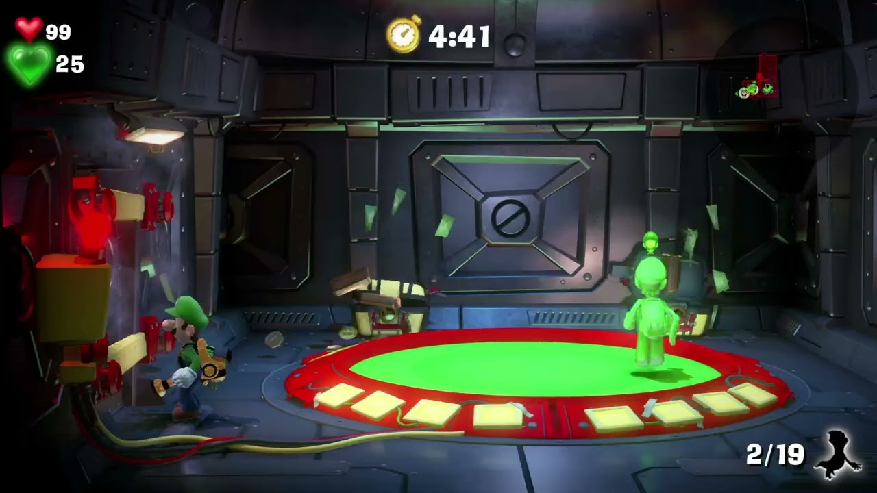 Luigi's Mansion 3 Scarescraper 20F 1P in 1:00:14!