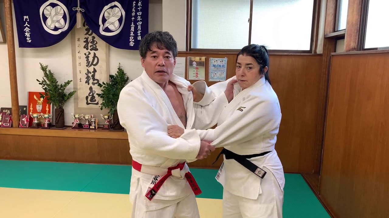 柔道の組手（握り方・崩し方・組み手争いの仕方）長谷川正仁先生